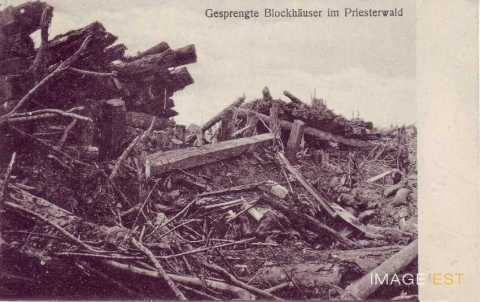 Destruction d'un blockhaus (Montauville)